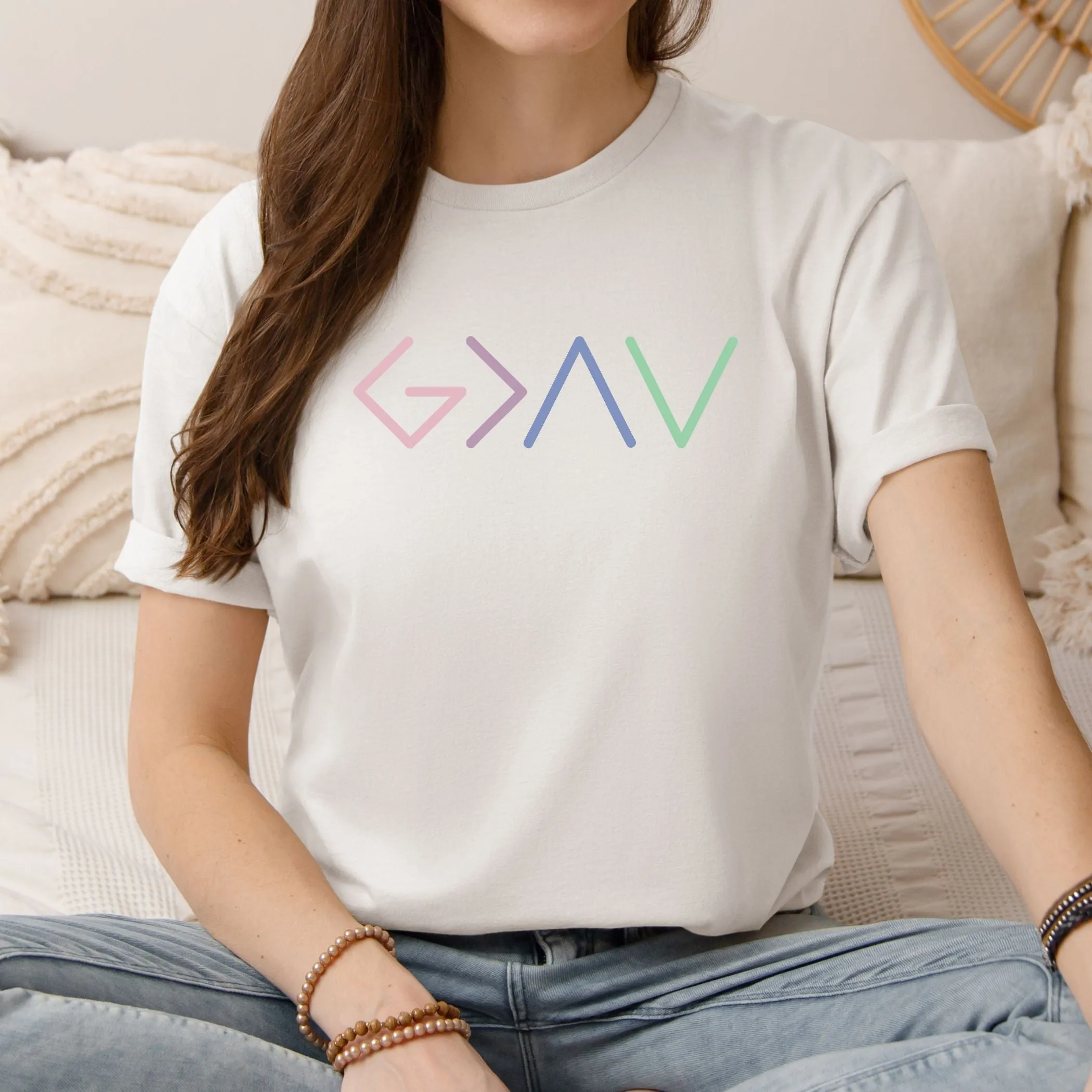 "God is Greater than the Highs and Lows" Unisex T-Shirt