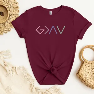 "God is Greater than the Highs and Lows" Unisex T-Shirt