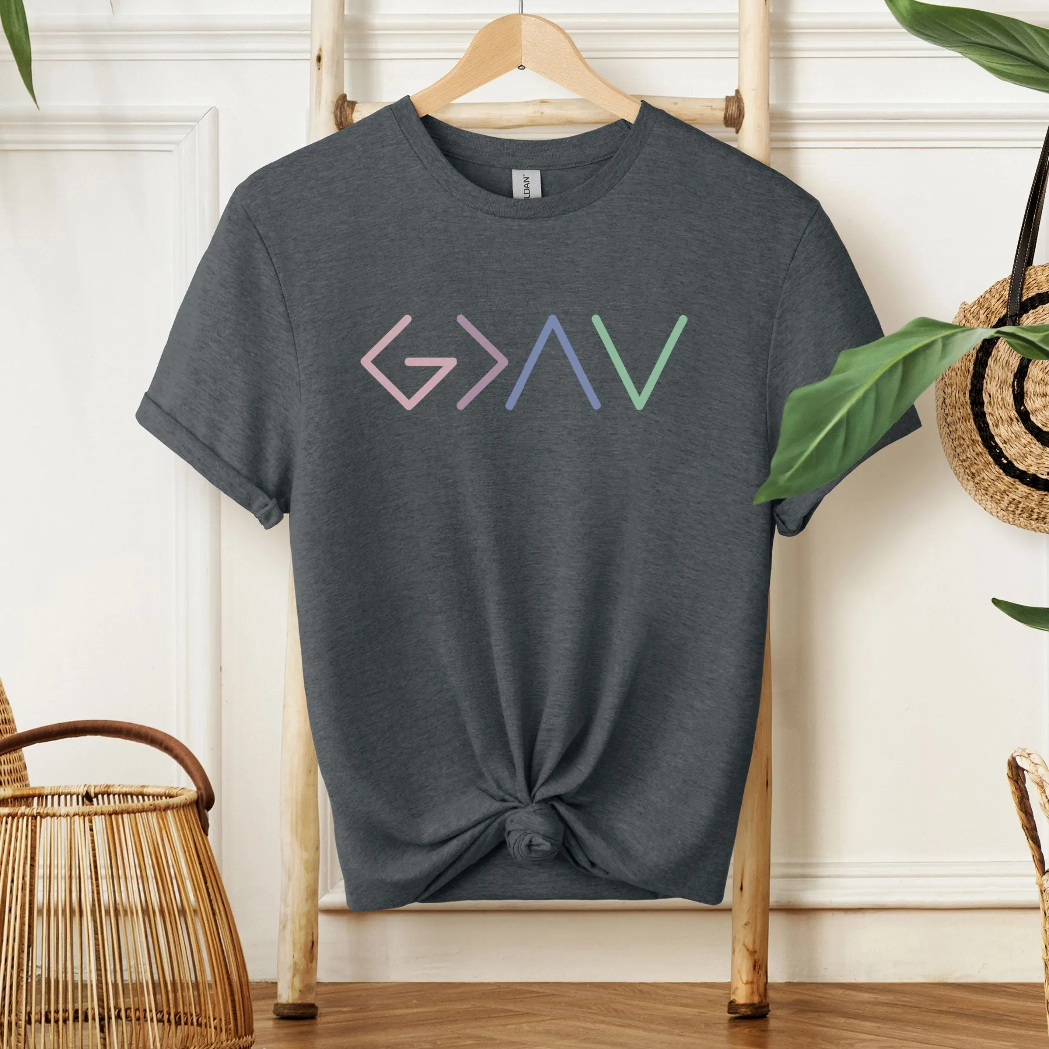 "God is Greater than the Highs and Lows" Unisex T-Shirt