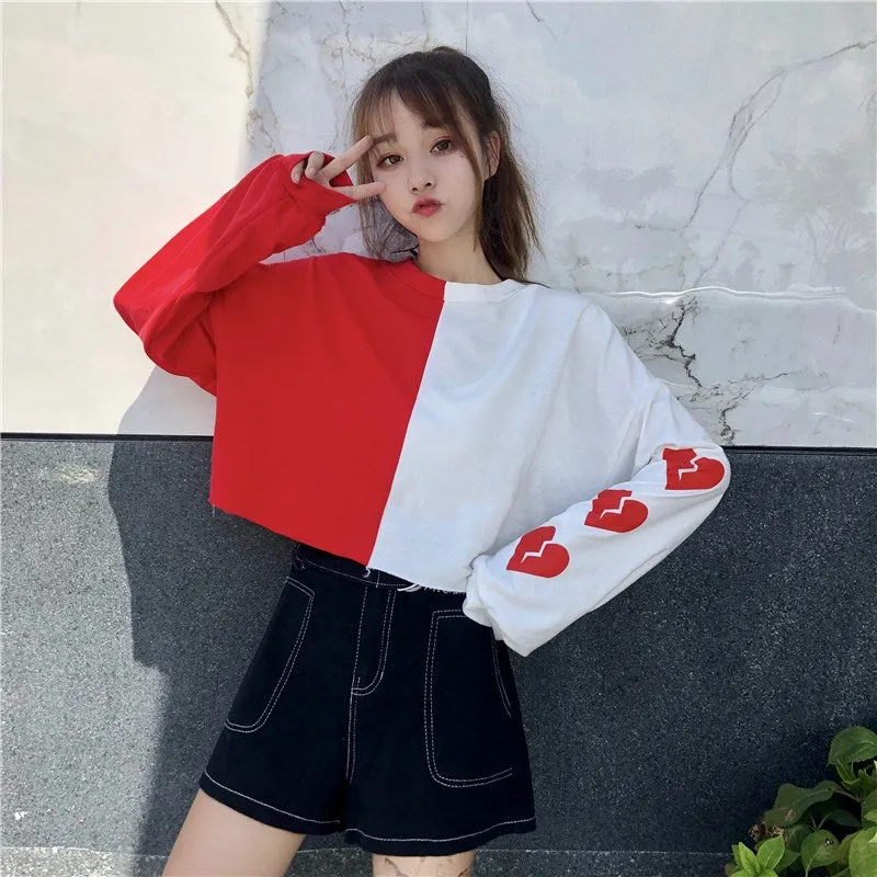 "LOVE LOVE LOVE" LONG SLEEVE K031801