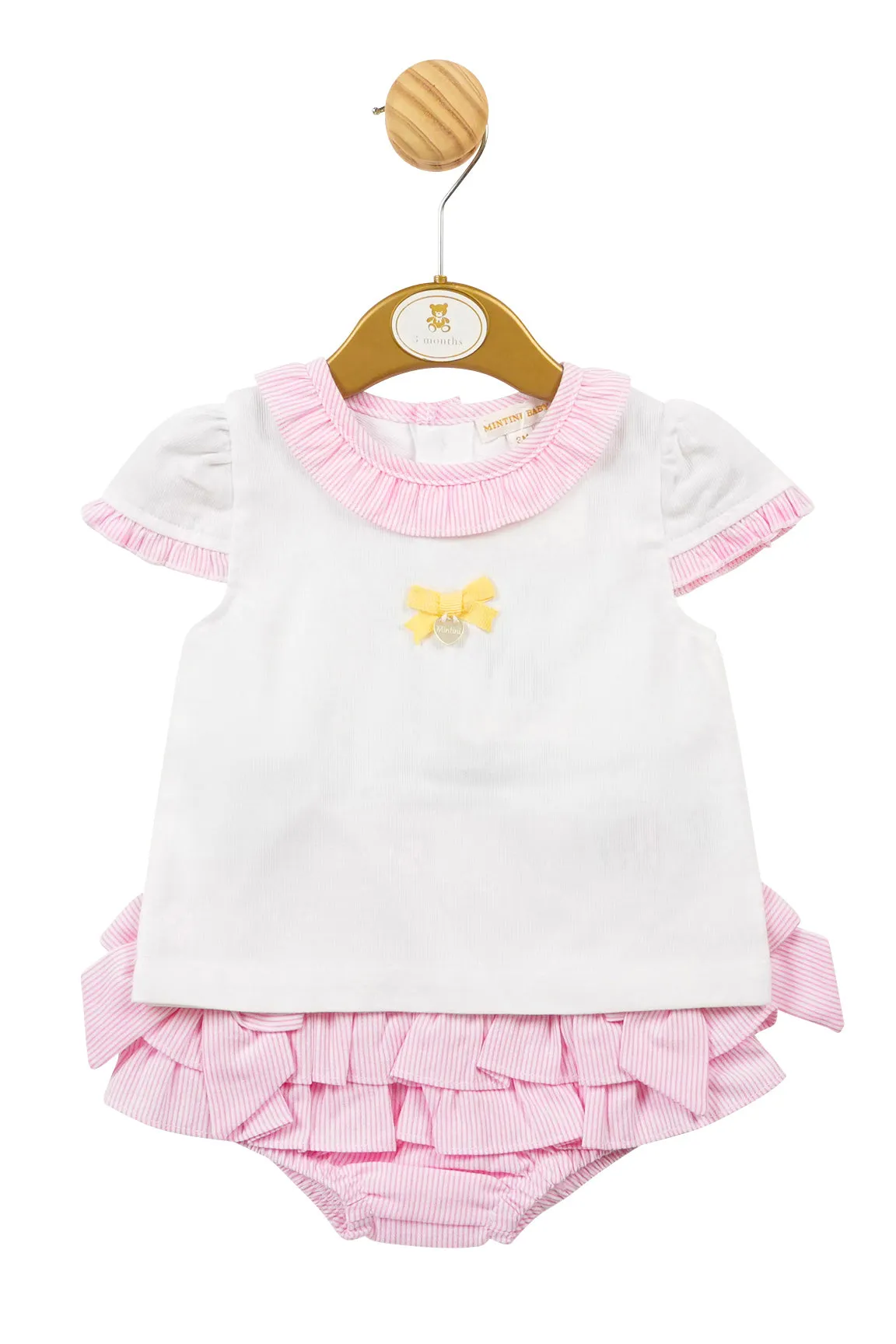 "Lucy" Striped Blouse & Bloomers