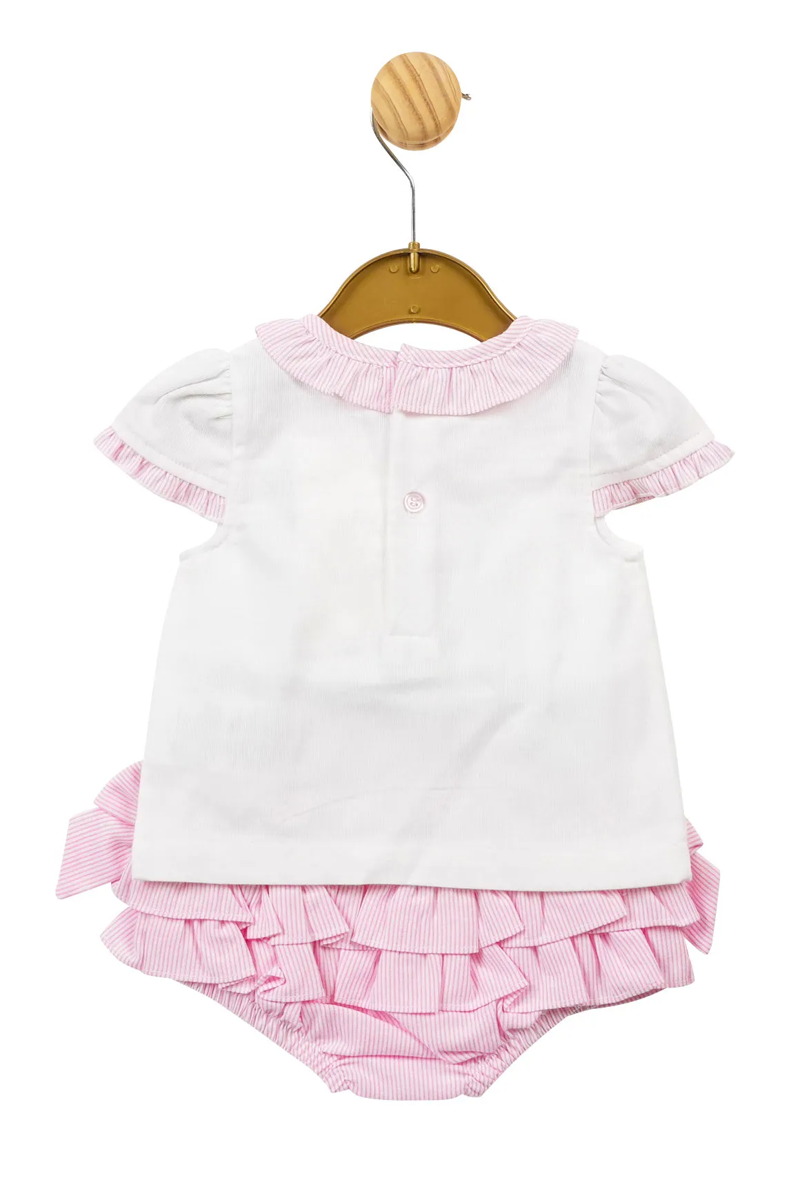 "Lucy" Striped Blouse & Bloomers