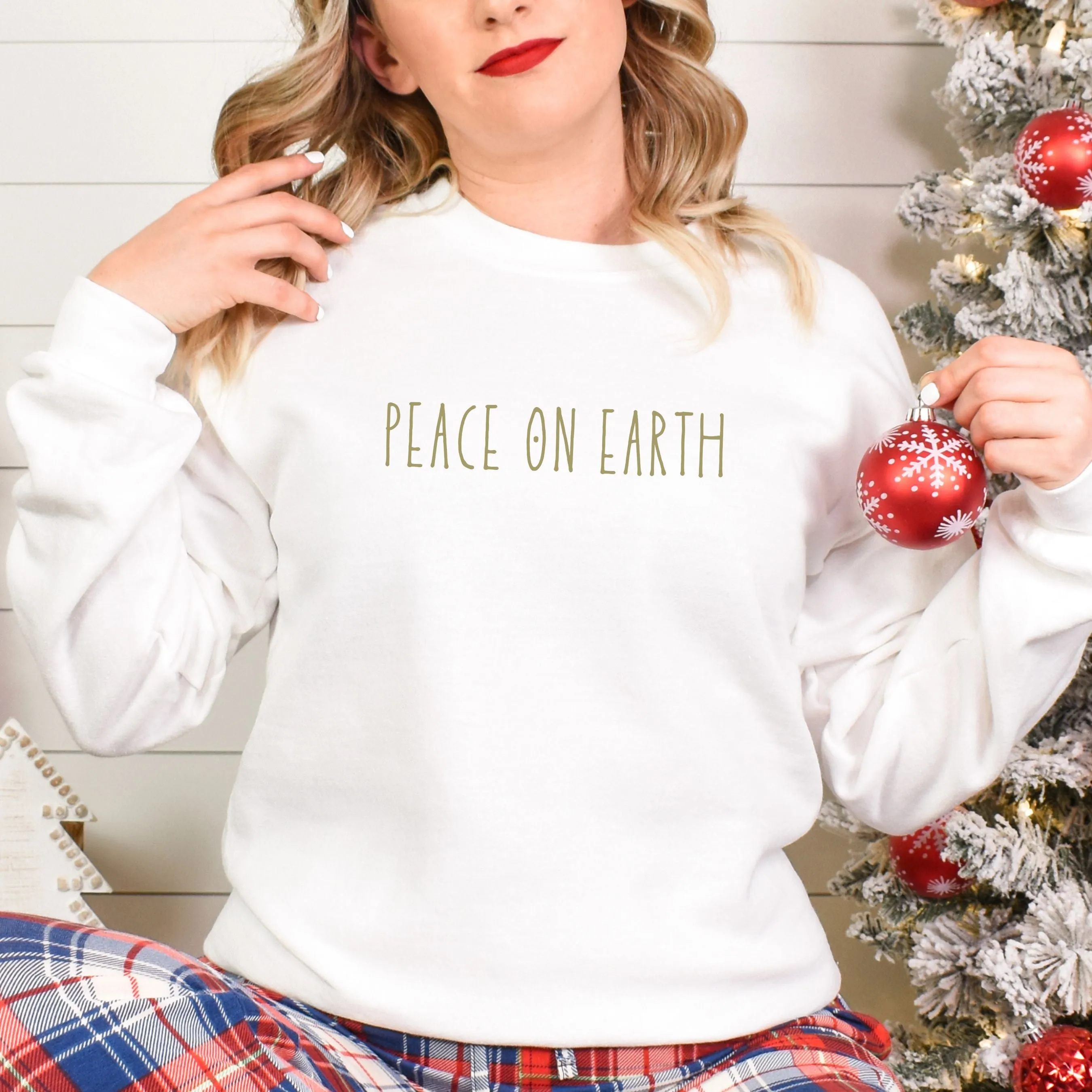 "Peace on Earth" Unisex Sweatshirt