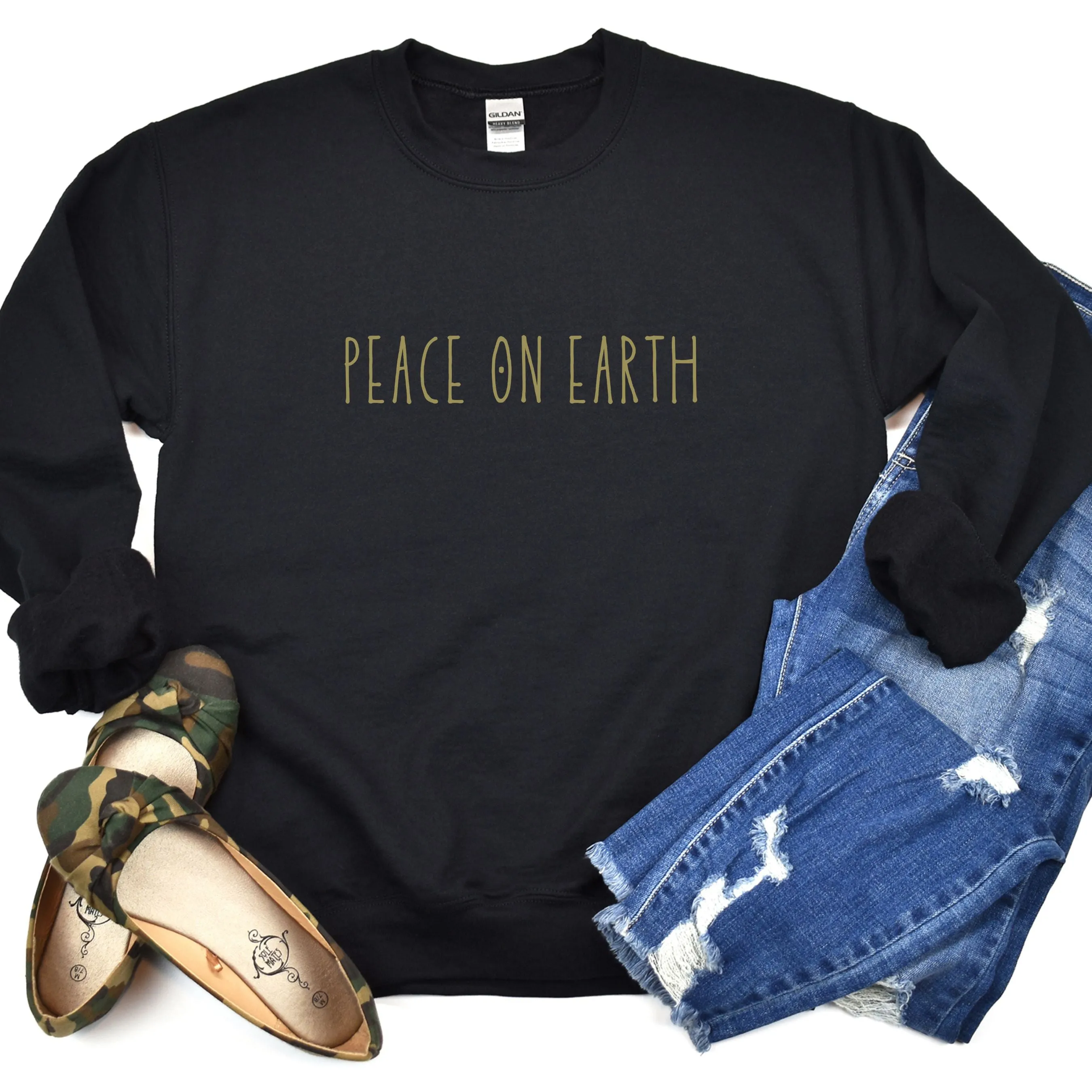 "Peace on Earth" Unisex Sweatshirt