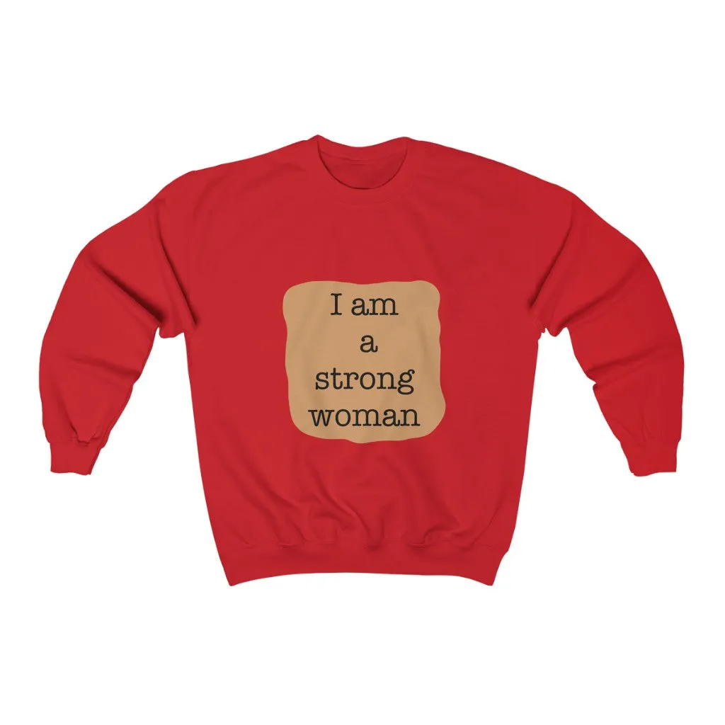 "STRONG x W.O.M.A.N" Woman Pullover