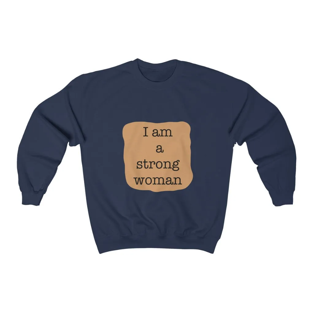 "STRONG x W.O.M.A.N" Woman Pullover