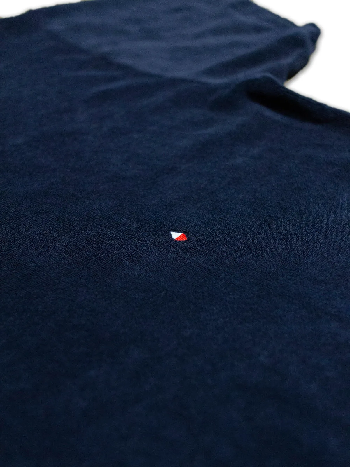 Raff Collective - Jean Terry Towelling Oversized T-Shirt - Navy