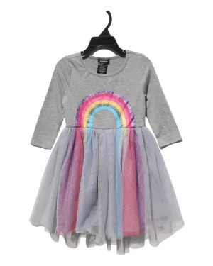 Rainbow Long Sleeve Dress