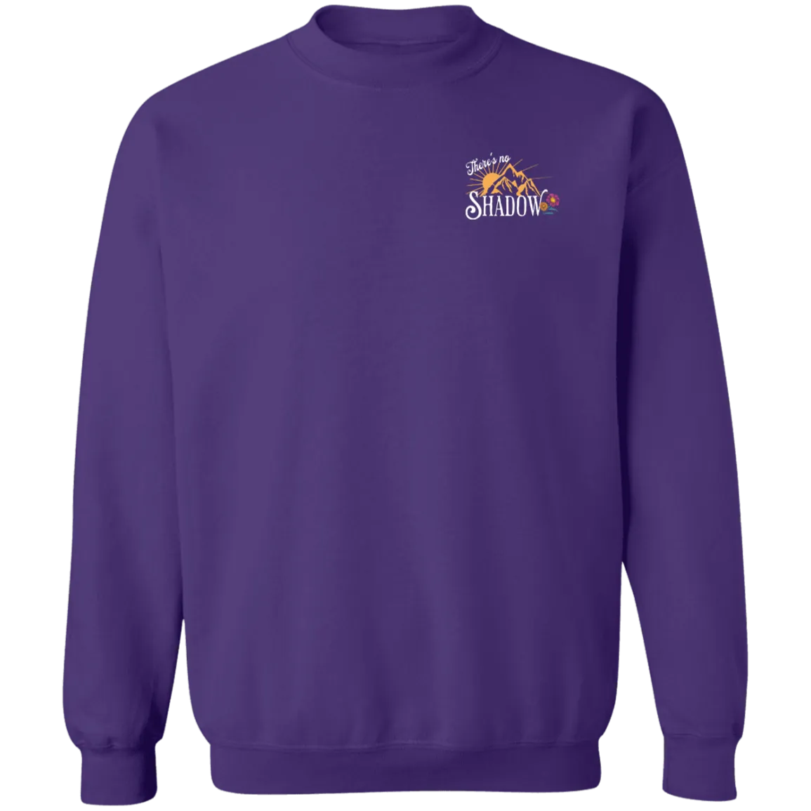 Reckless Love Flower Crewneck Front & Back- Christian Worship - Gildan