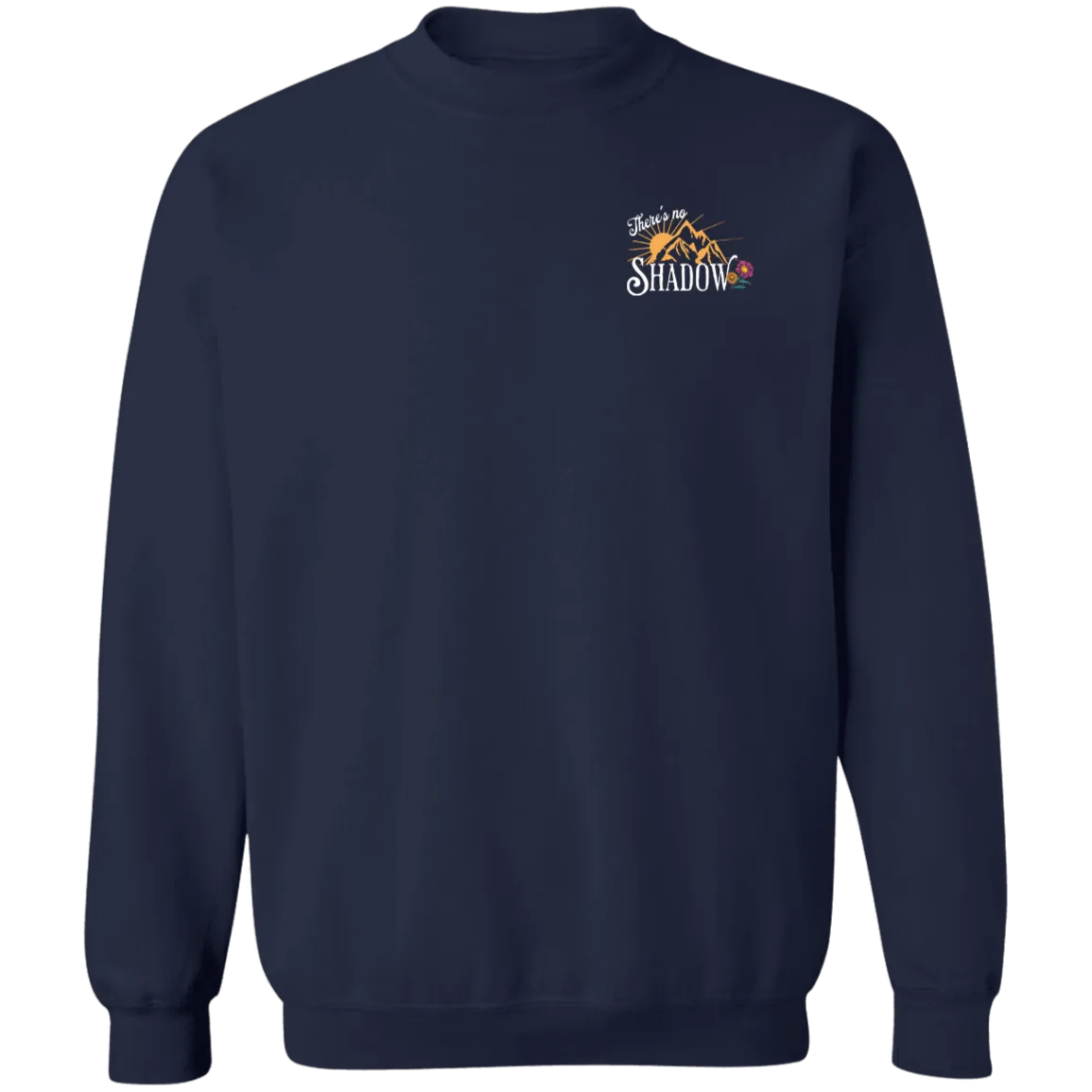 Reckless Love Flower Crewneck Front & Back- Christian Worship - Gildan