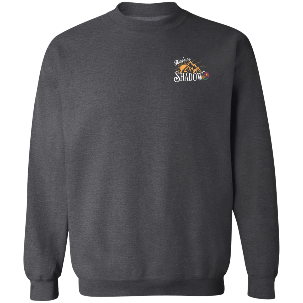 Reckless Love Flower Crewneck Front & Back- Christian Worship - Gildan