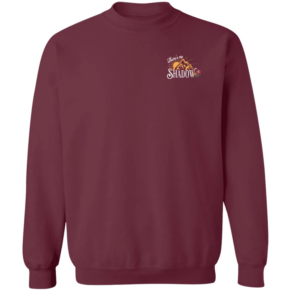 Reckless Love Flower Crewneck Front & Back- Christian Worship - Gildan