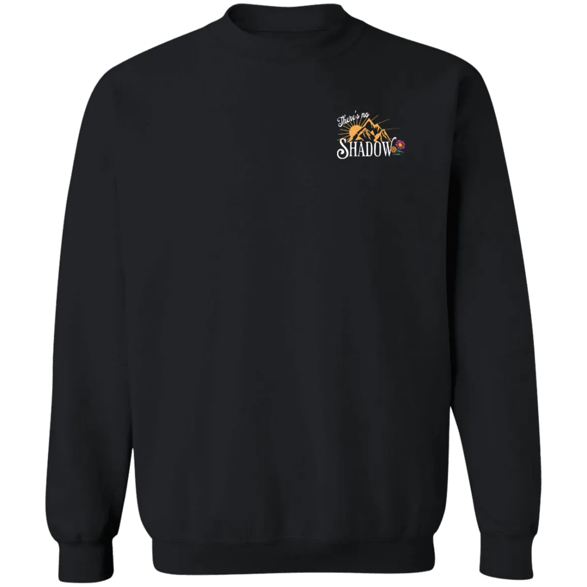 Reckless Love Flower Crewneck Front & Back- Christian Worship - Gildan