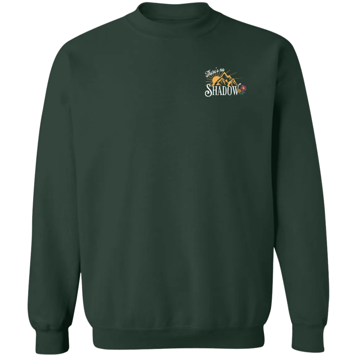 Reckless Love Flower Crewneck Front & Back- Christian Worship - Gildan