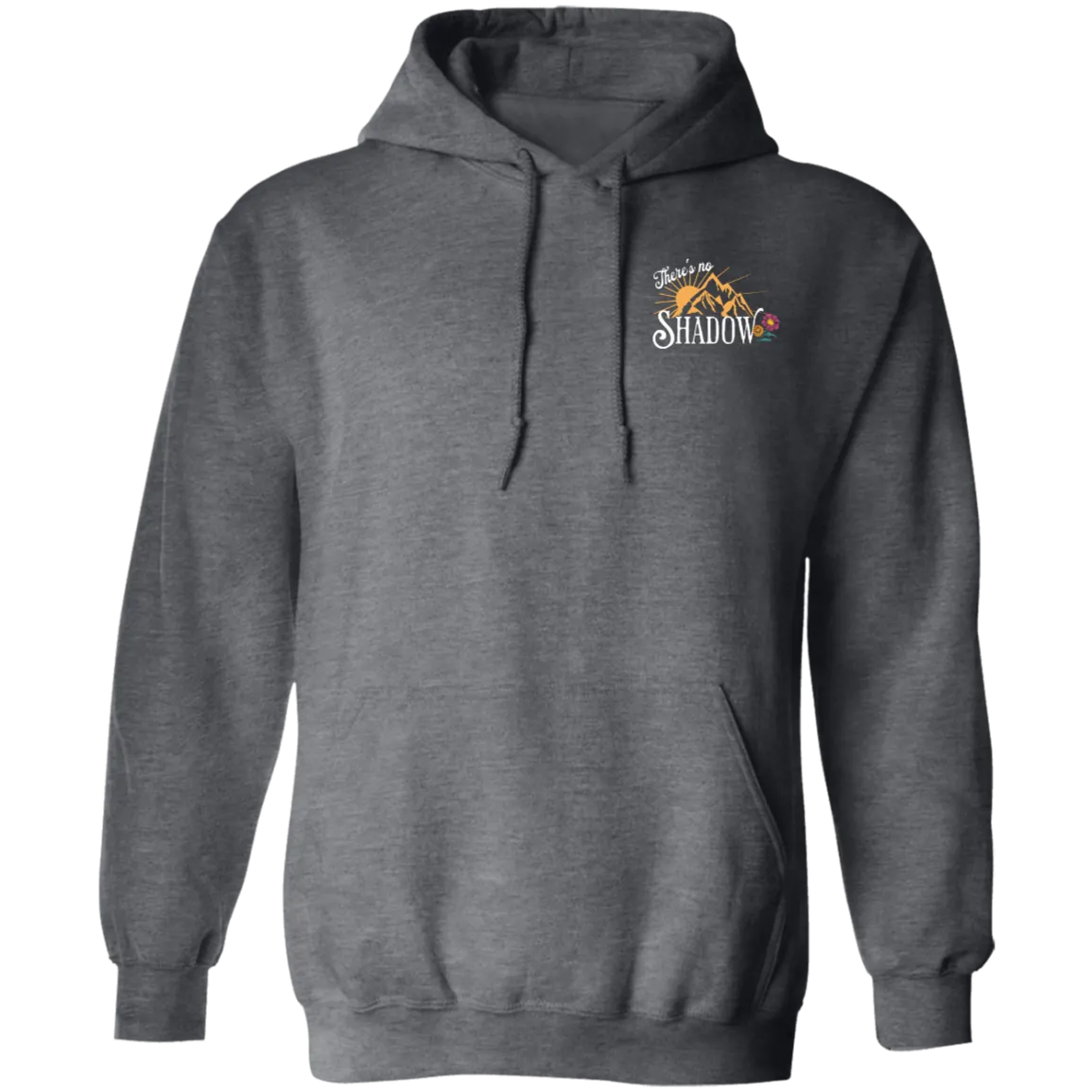Reckless Love Flower Hoodie Front & Back - Christian Worship - Gildan