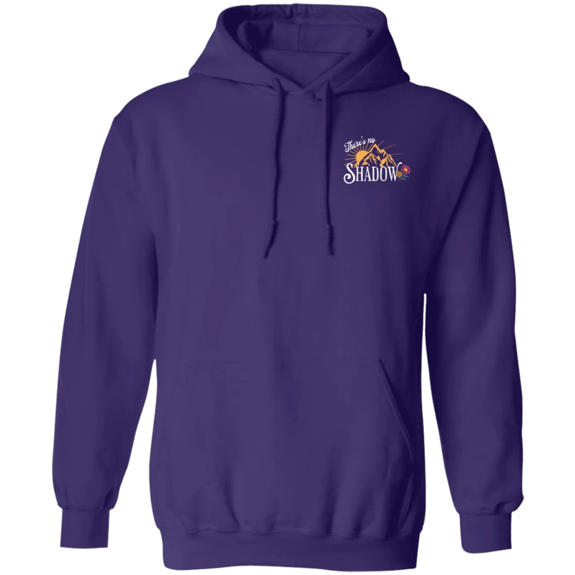 Reckless Love Flower Hoodie Front & Back - Christian Worship - Gildan