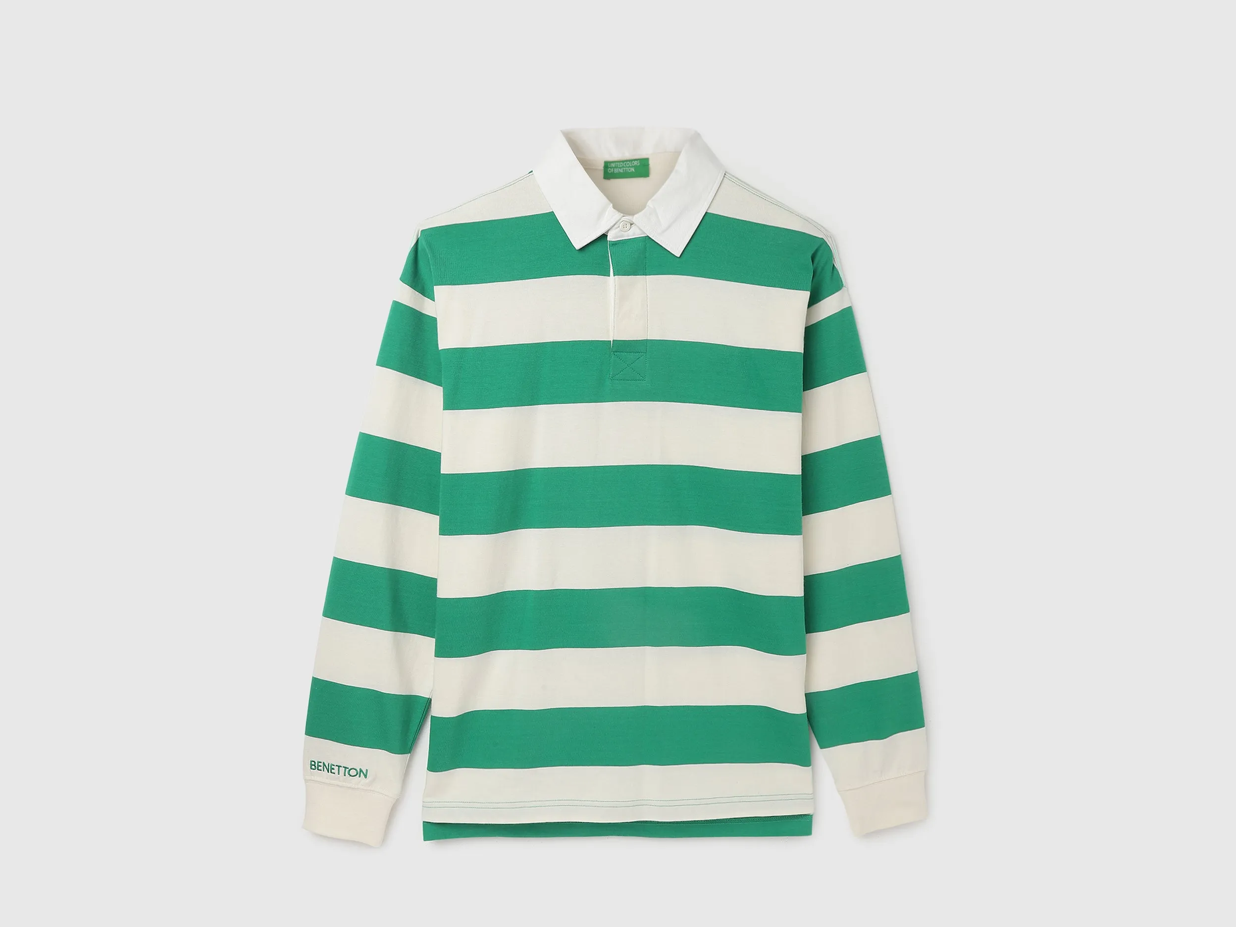 Regular Polo Neck Striped T-shirts