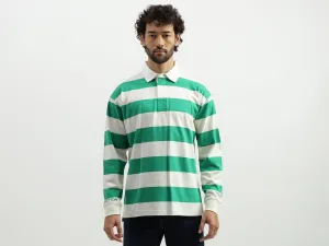Regular Polo Neck Striped T-shirts