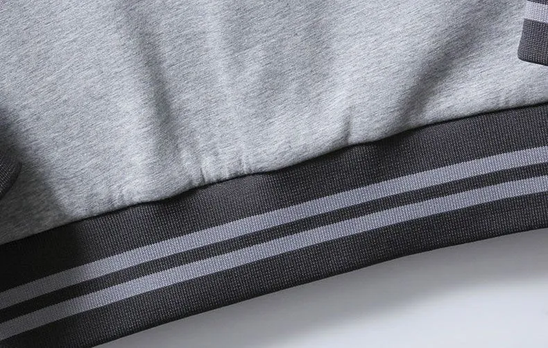 Relaxed-Fit Button-Up Varsity Jacket Featuring Patchwork Design