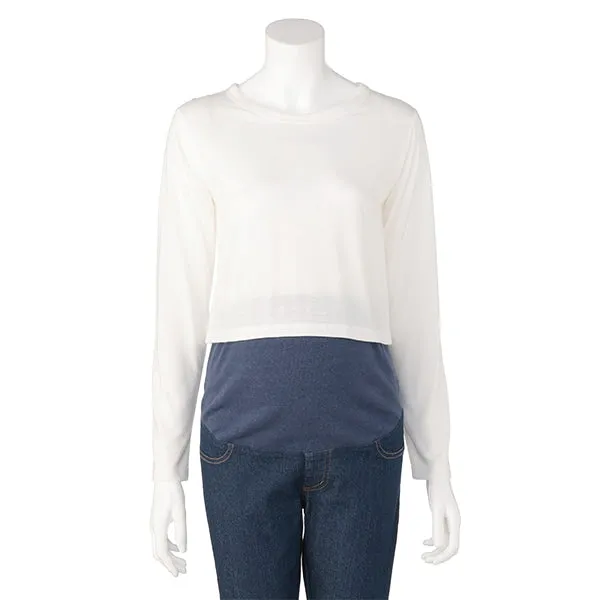Relaxed-Fit Nursing Knit Overalls (Winter, Spring, Autumn)