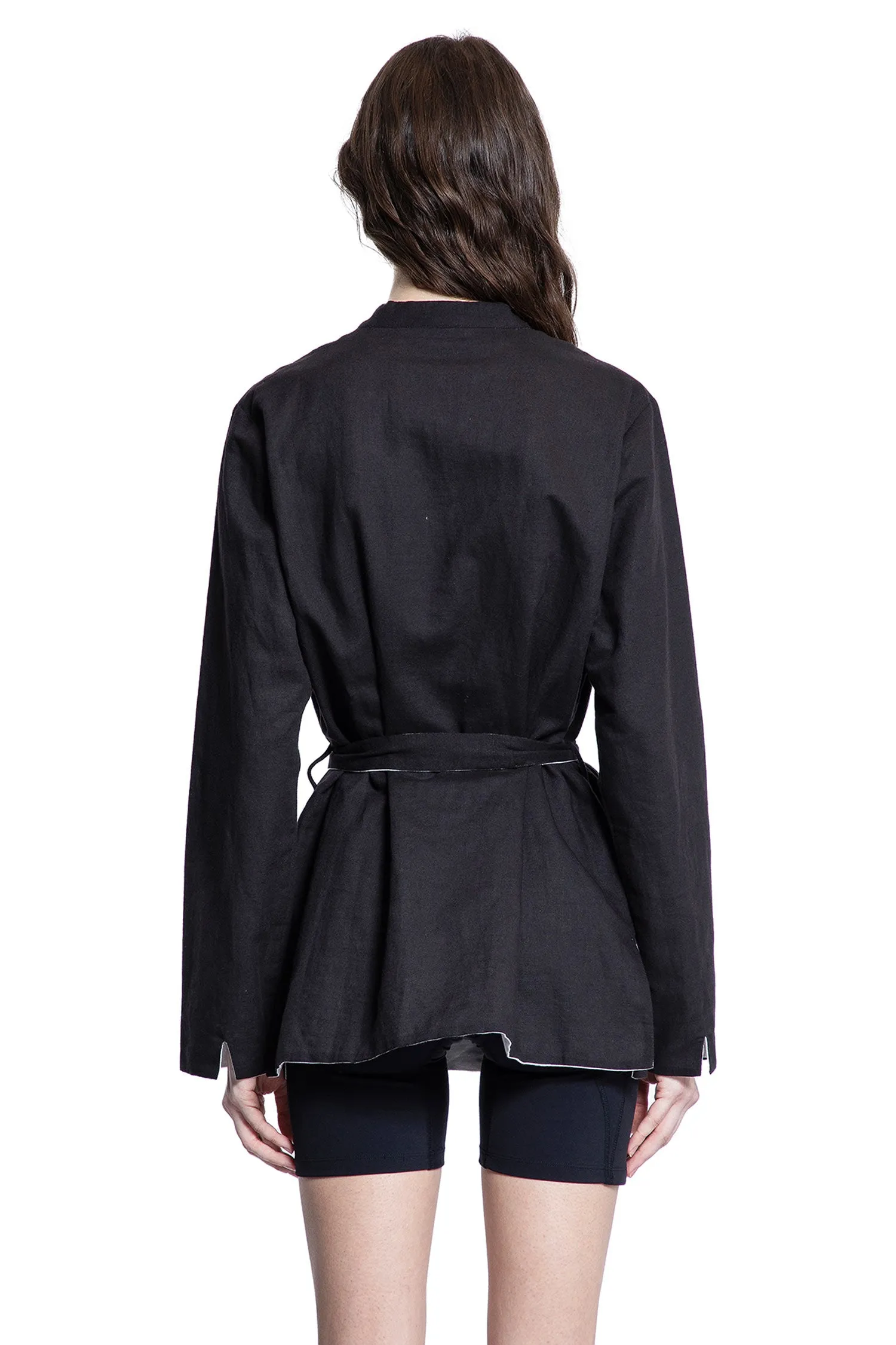 Reversible Mandarin Jacket in Hemp