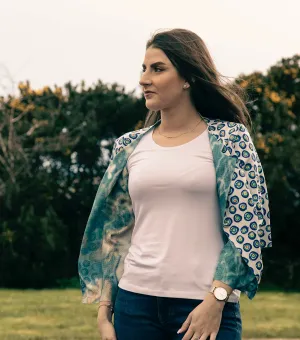 Reversible Marble/Circles Jacket