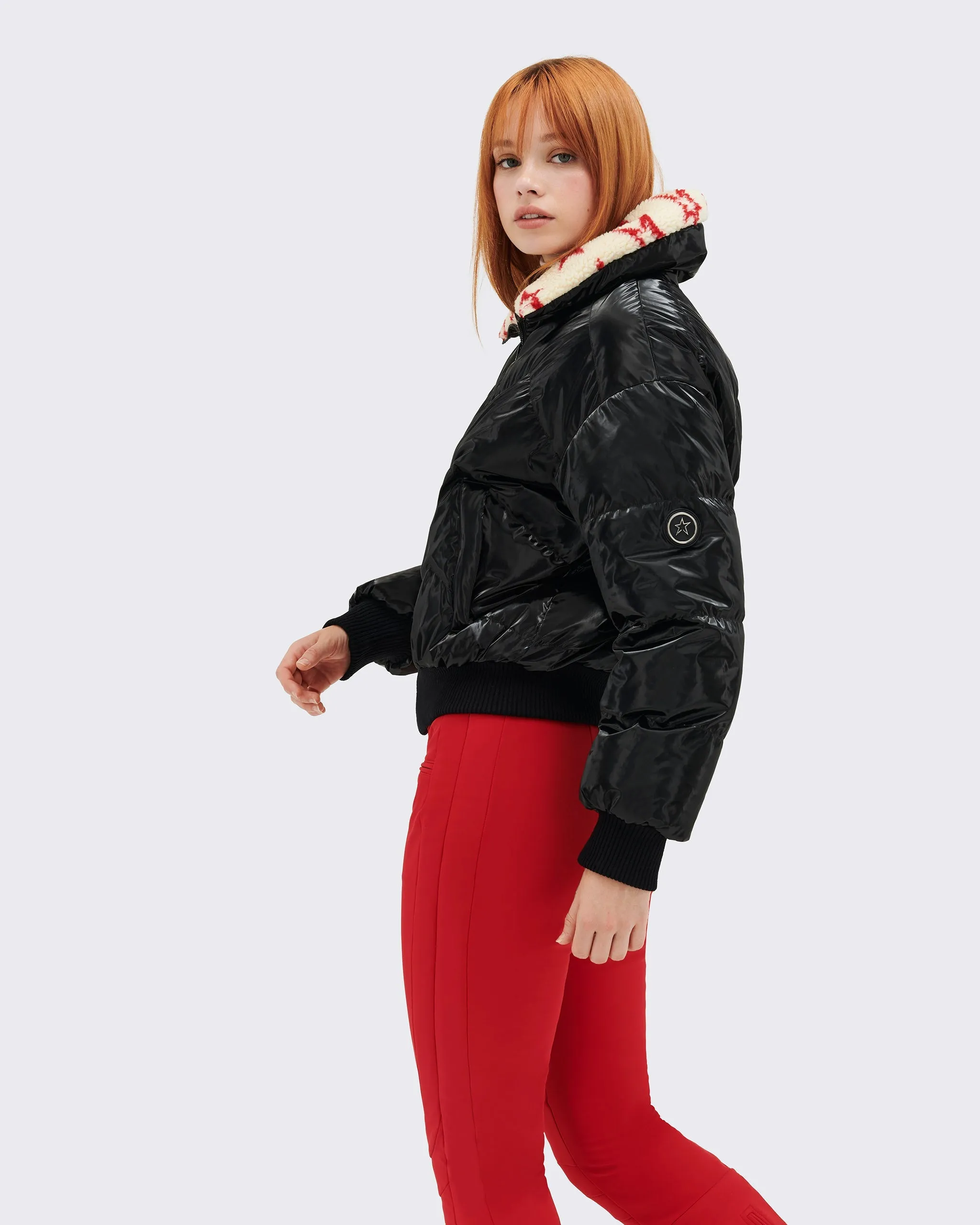 Reversible Metallic Sh Jkt W