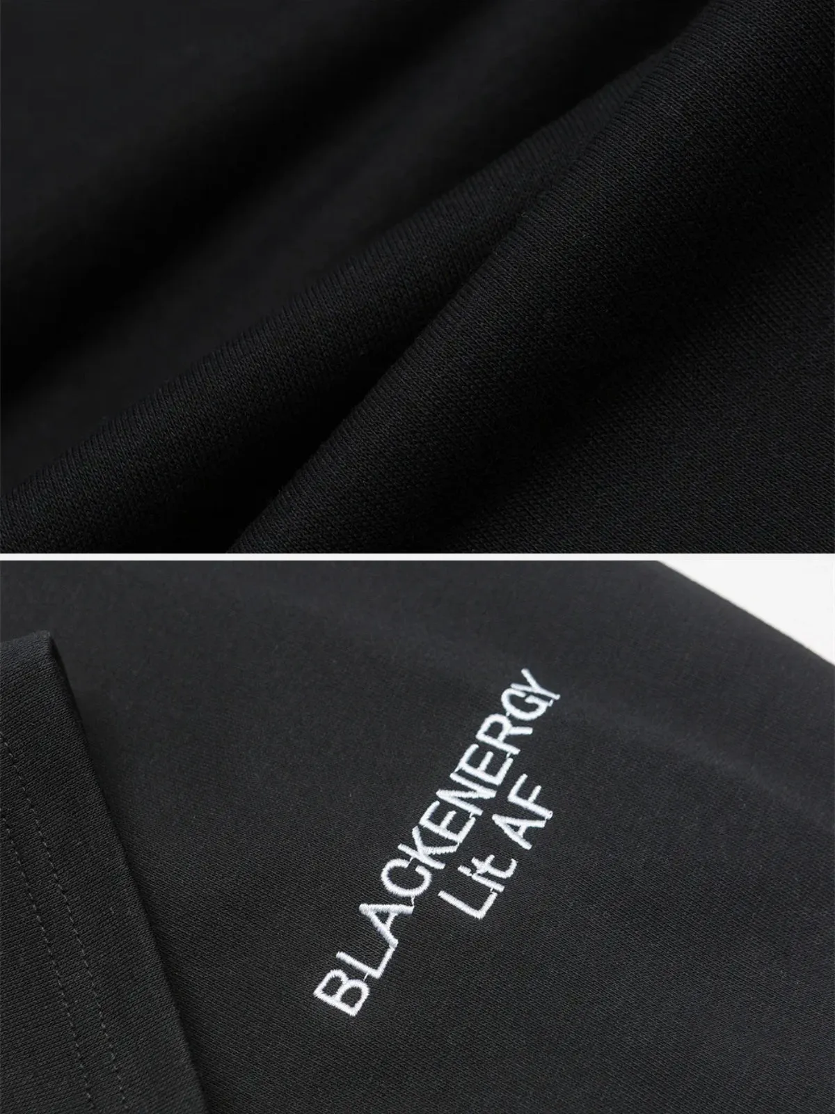 Rimiro - 86 Embroidery V-Neck Sweatshirt