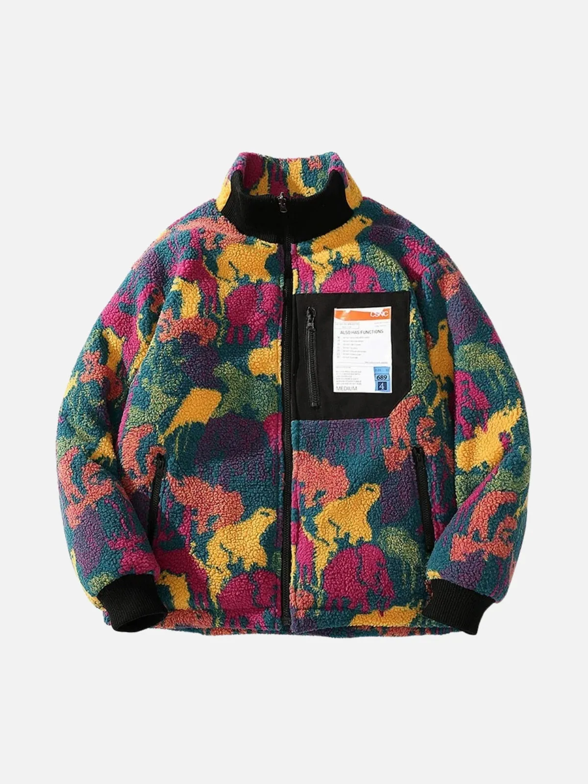 Rimiro - Colorful Animal Reversible Jacket