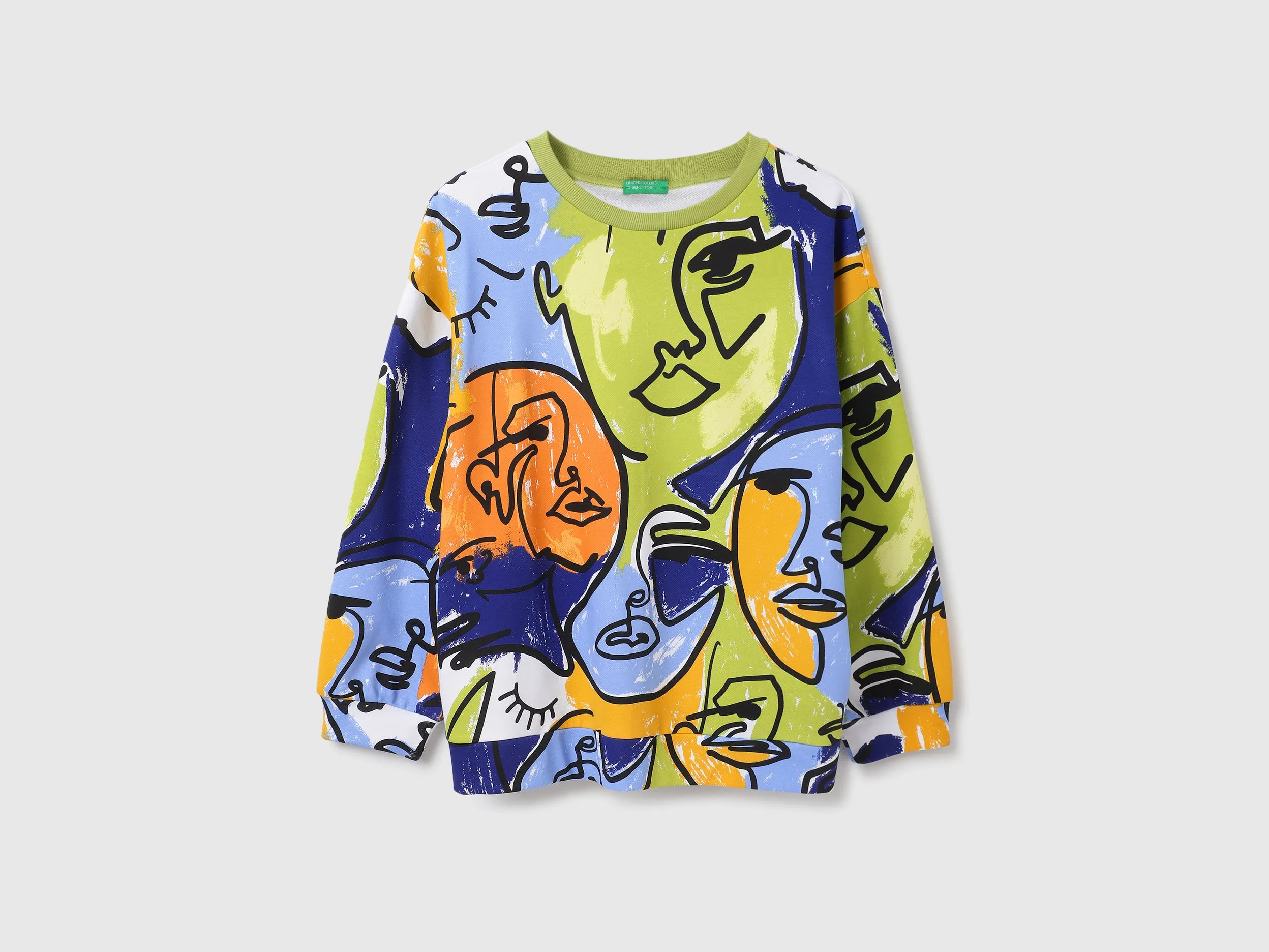 Round Neck Printed Sweatshirts