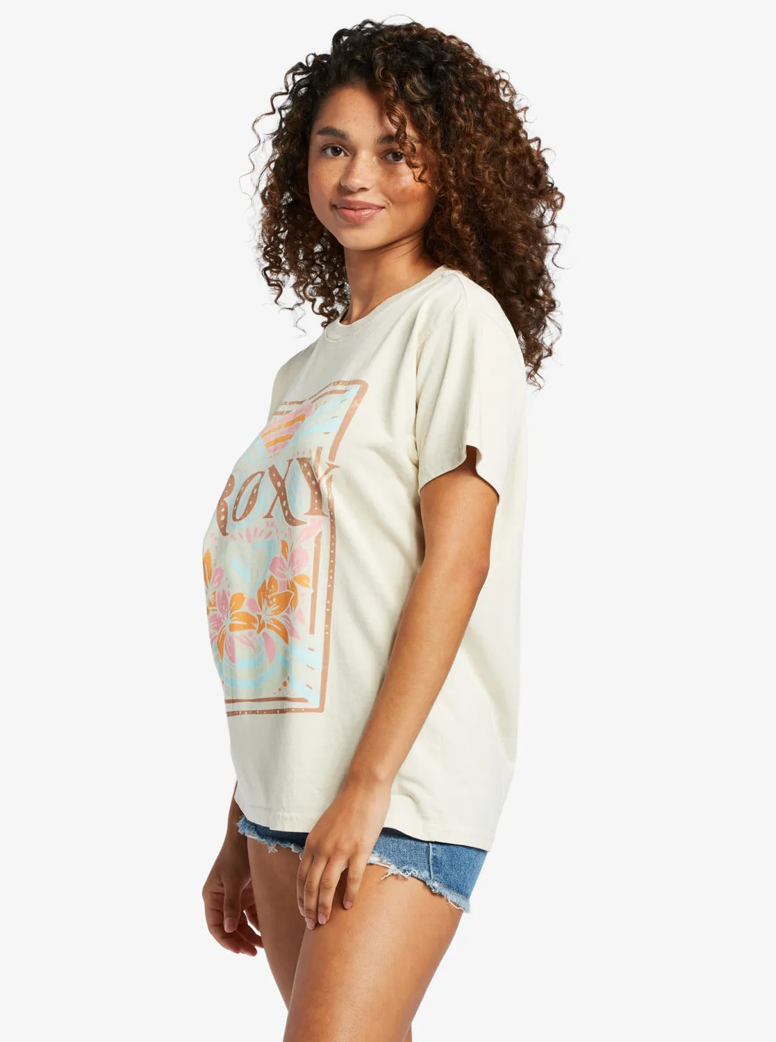 Roxy Womens Rays Oversized T-Shirt