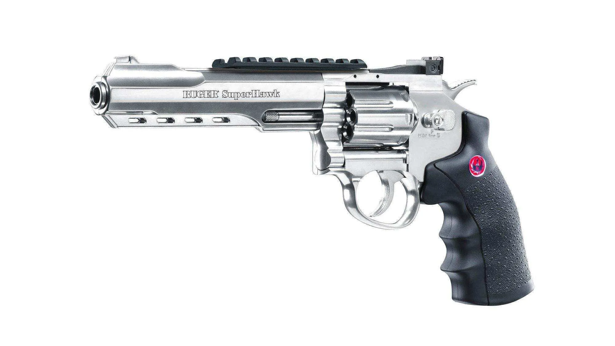 Ruger SuperHawk 6" Silver Revolver