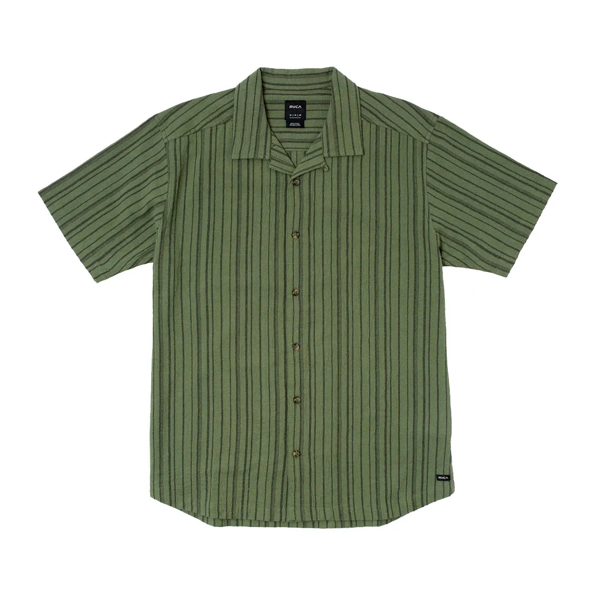 RVCA - Beat Stripe Shirt Agave