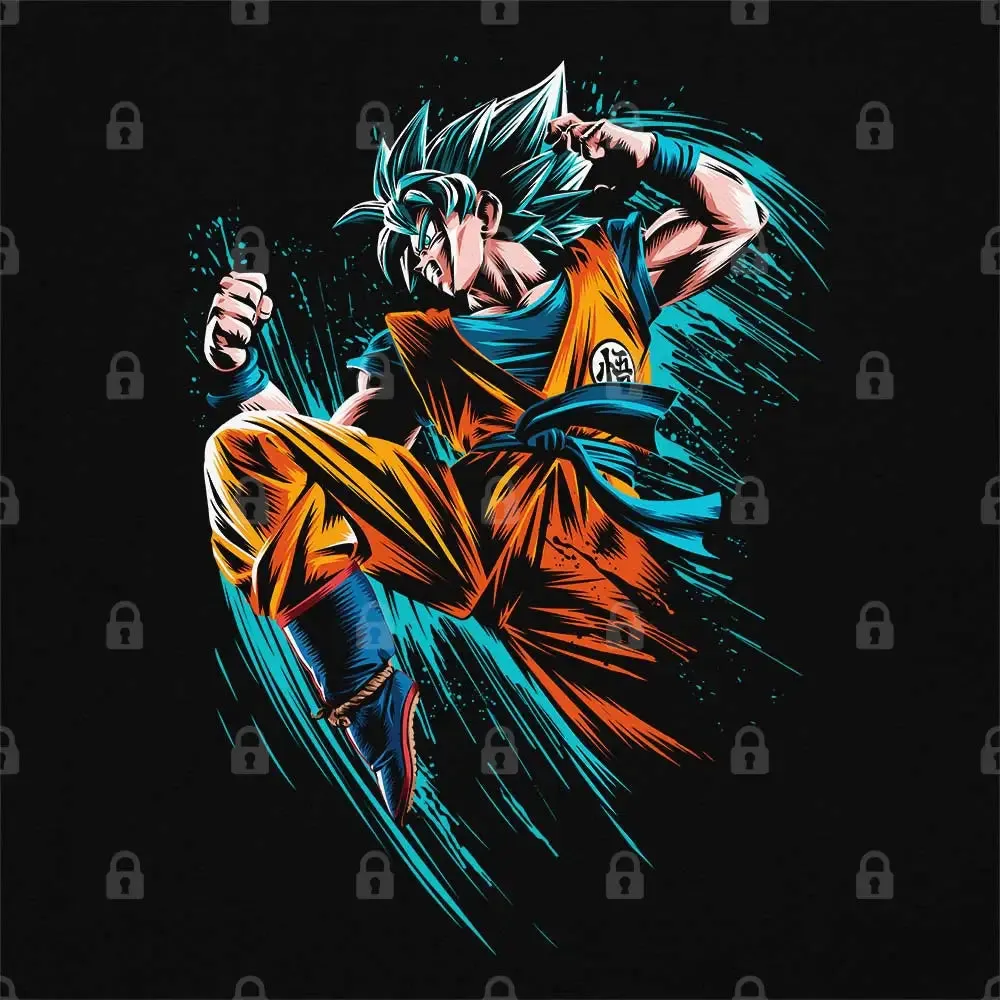 Saiyan Ink Attack Tank Top