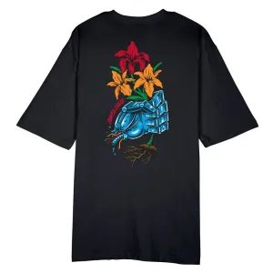 Santa Cruz Womens T-Shirt Wooten Bionic Oversized - Black