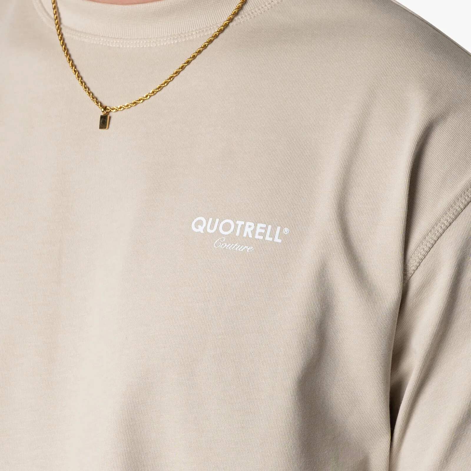 SARASOTA TEE | BEIGE/OFF WHITE