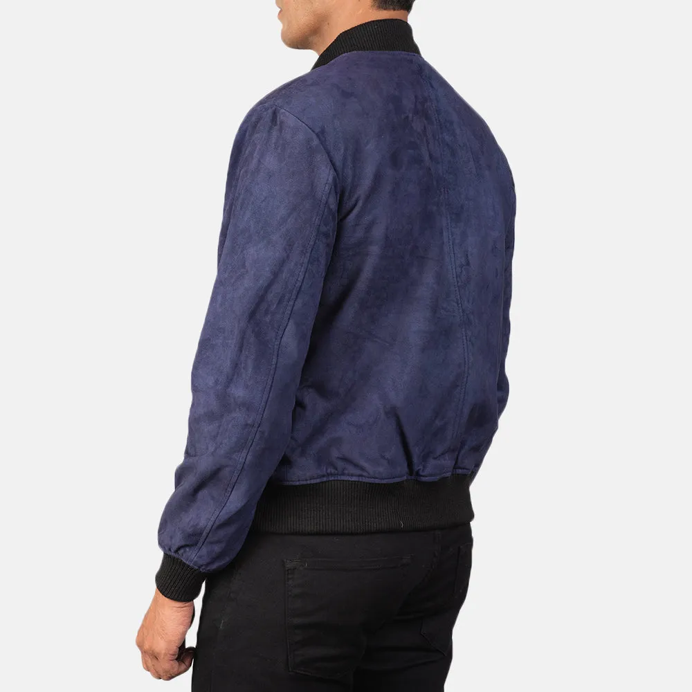 Savvy Leather Bomber Jacket