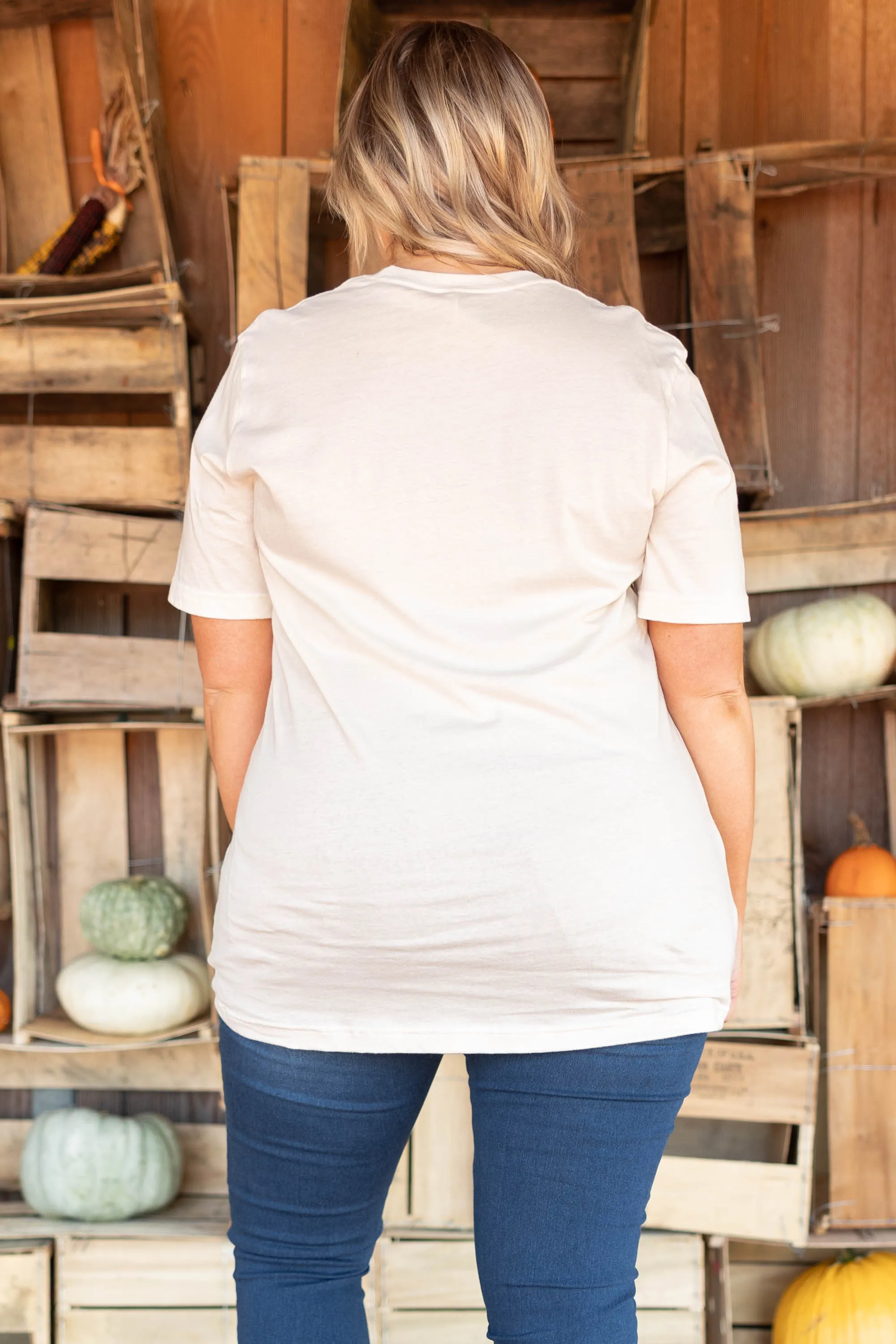 Season Of Thanks Tee, Natural