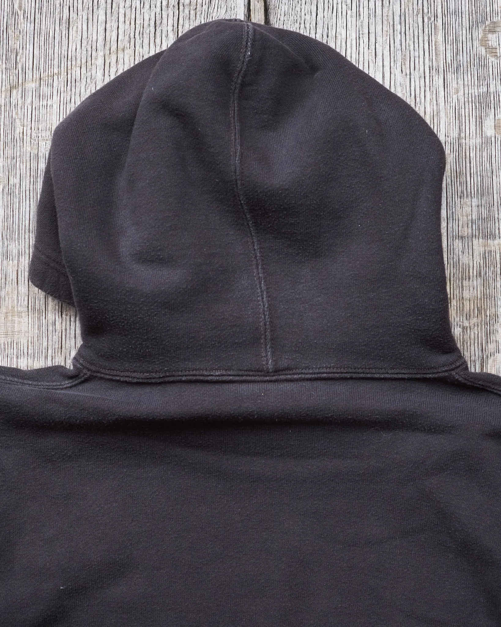 Second Hand Buzz Rickson's Loopwheel Hoodie 4-Needle Black Size S