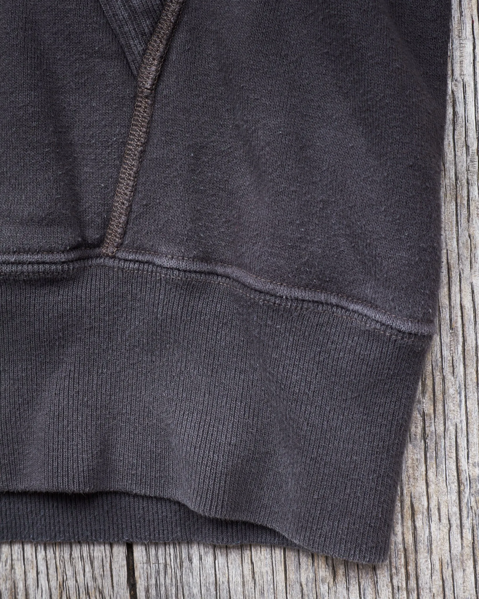 Second Hand Buzz Rickson's Loopwheel Hoodie 4-Needle Black Size S