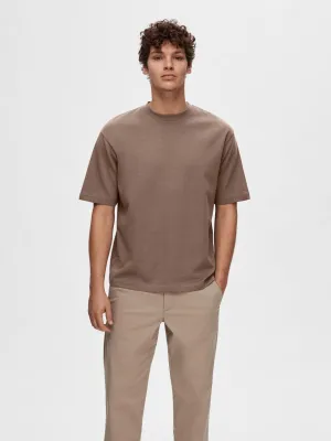 SELECTED | OVERSIZED KURZARM T-SHIRT | Morel