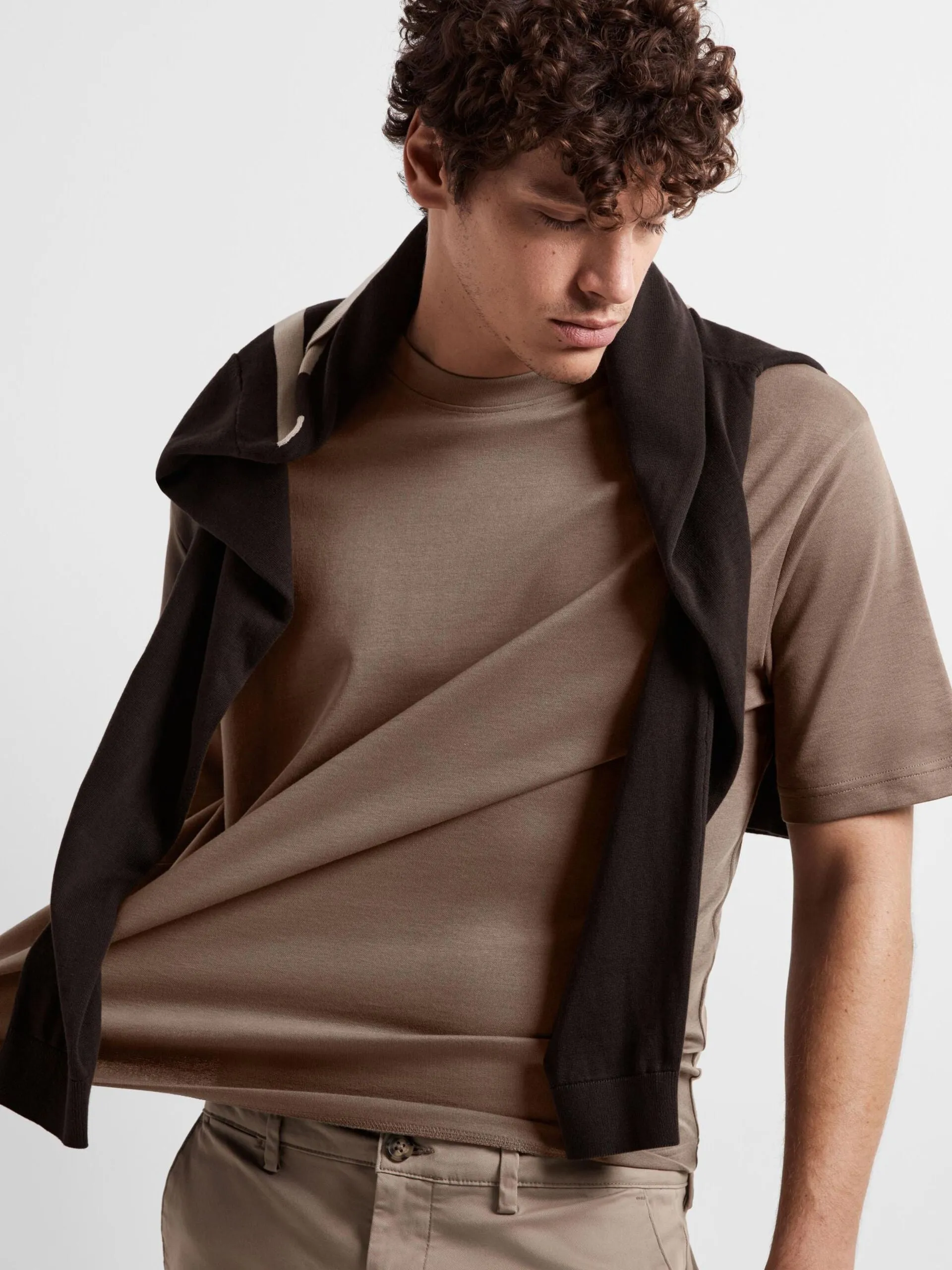 SELECTED | OVERSIZED KURZARM T-SHIRT | Morel