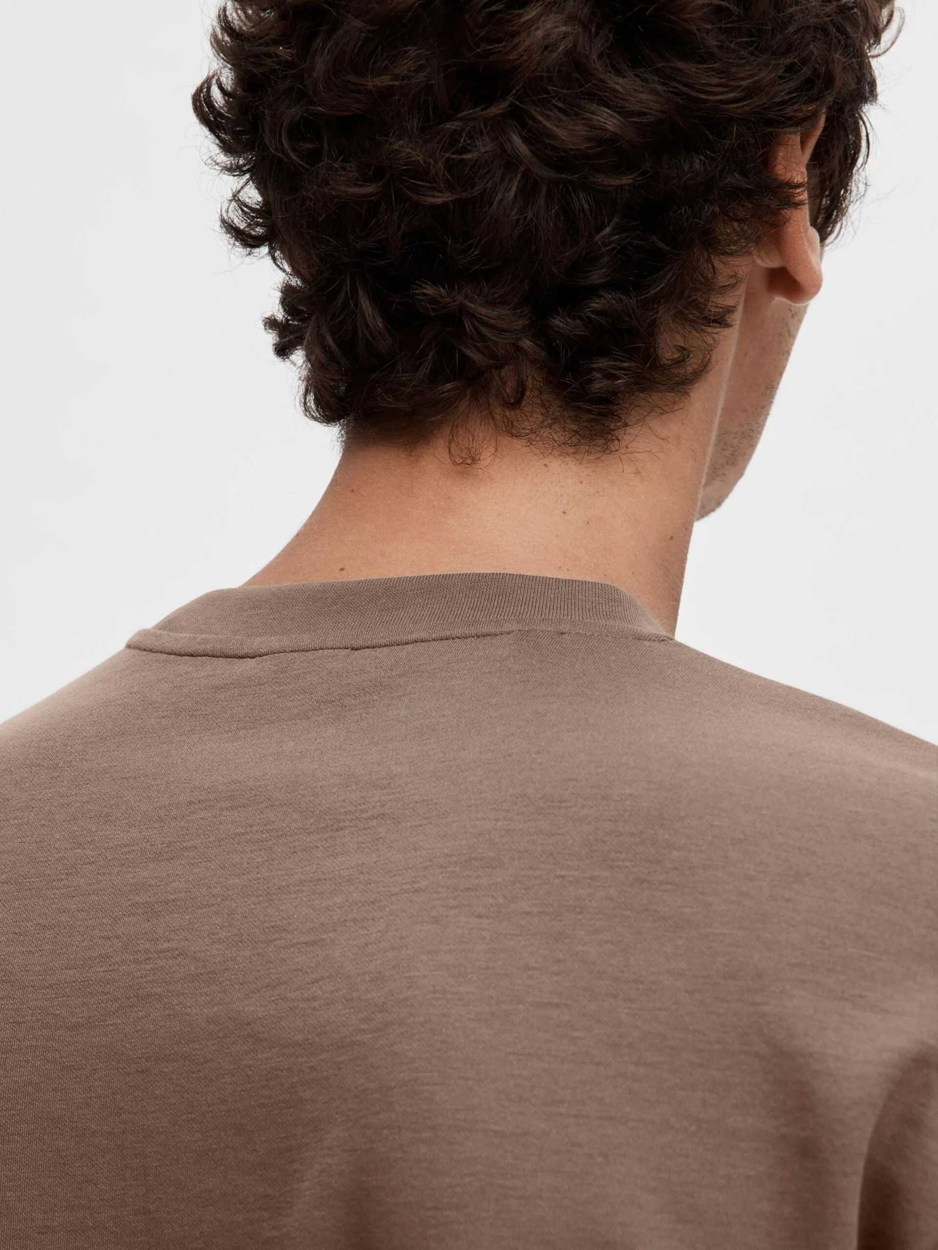 SELECTED | OVERSIZED KURZARM T-SHIRT | Morel