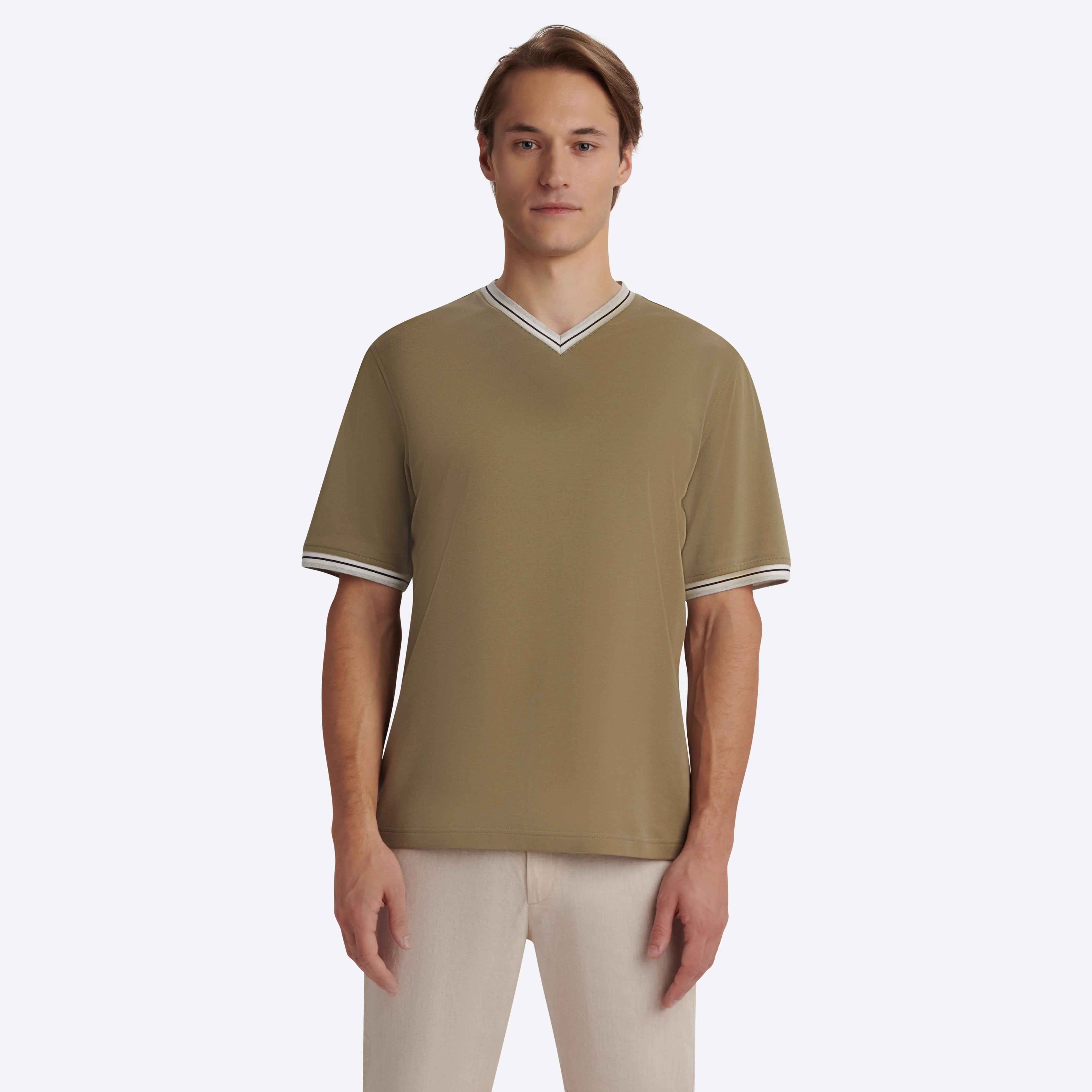 Short Sleeve V-Neck Shirt