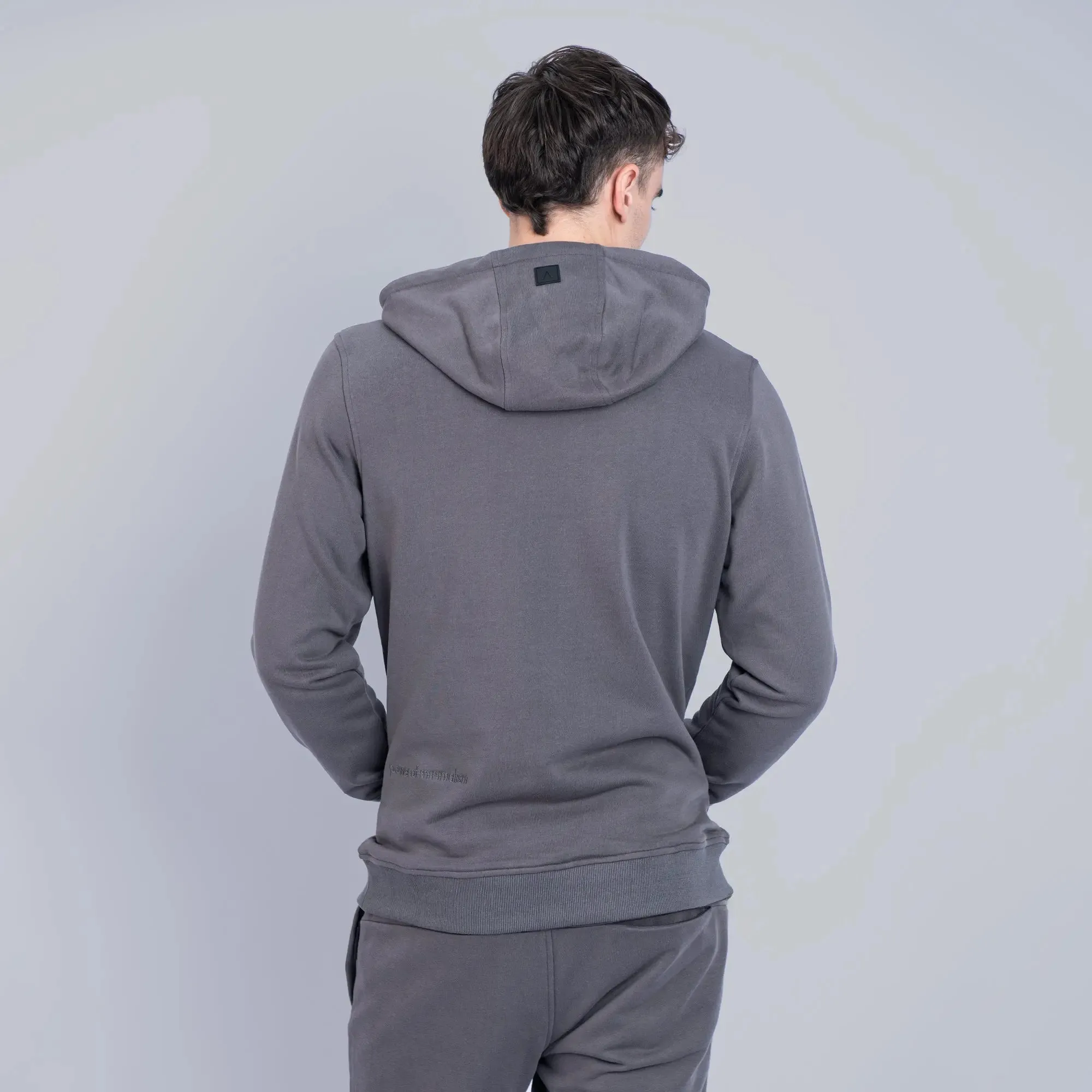 Signature Hooded Sweatshirt Grey