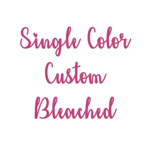 Single Color Custom Tee