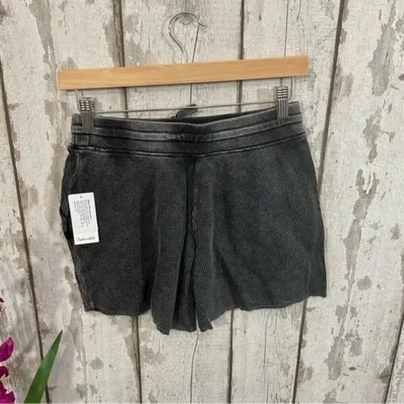 Splendid Mineral Wash Shorts in Black at Nordstrom, Size X-Small