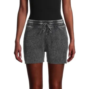 Splendid Mineral Wash Shorts in Black at Nordstrom, Size X-Small