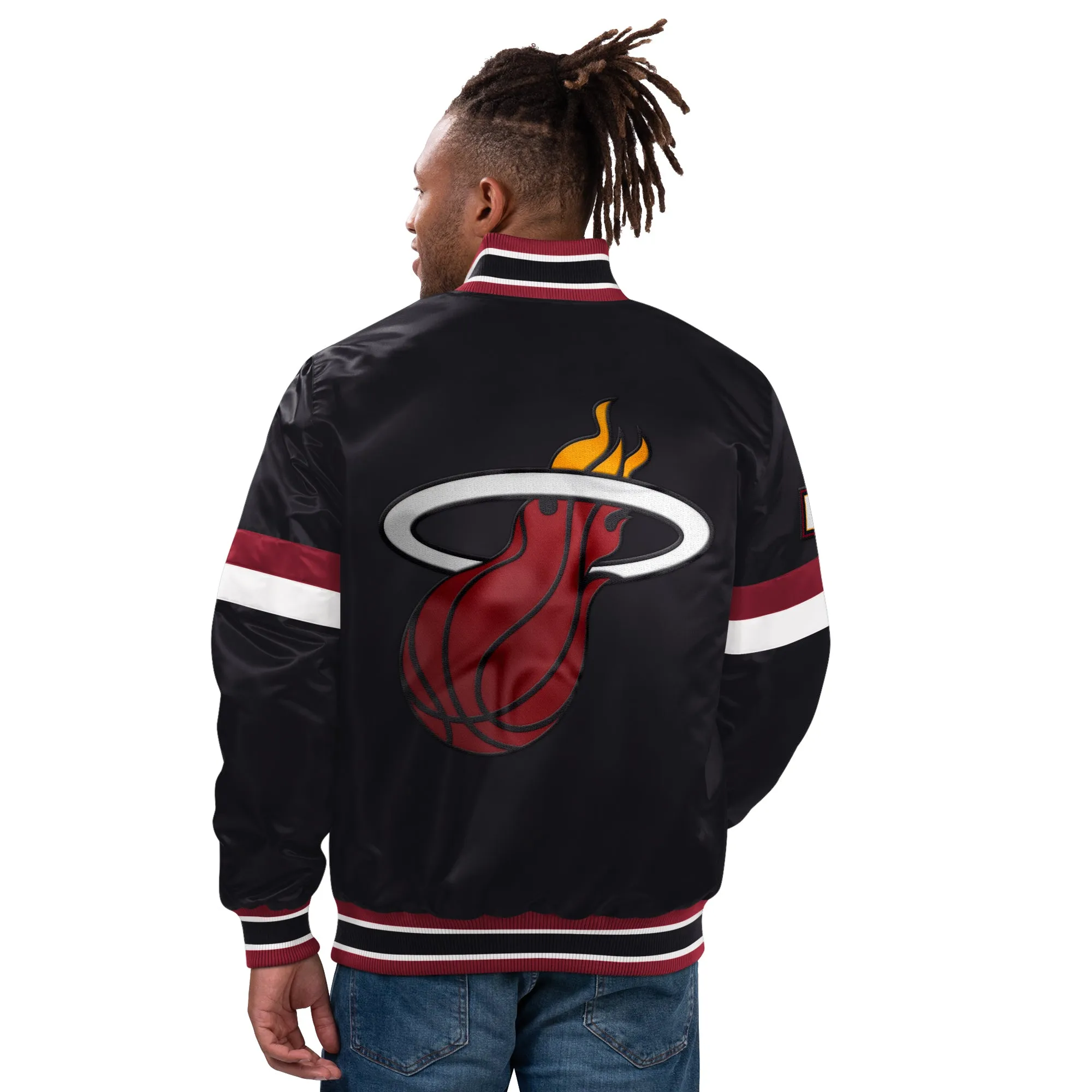 Starter Miami HEAT Varsity Home Game Jacket
