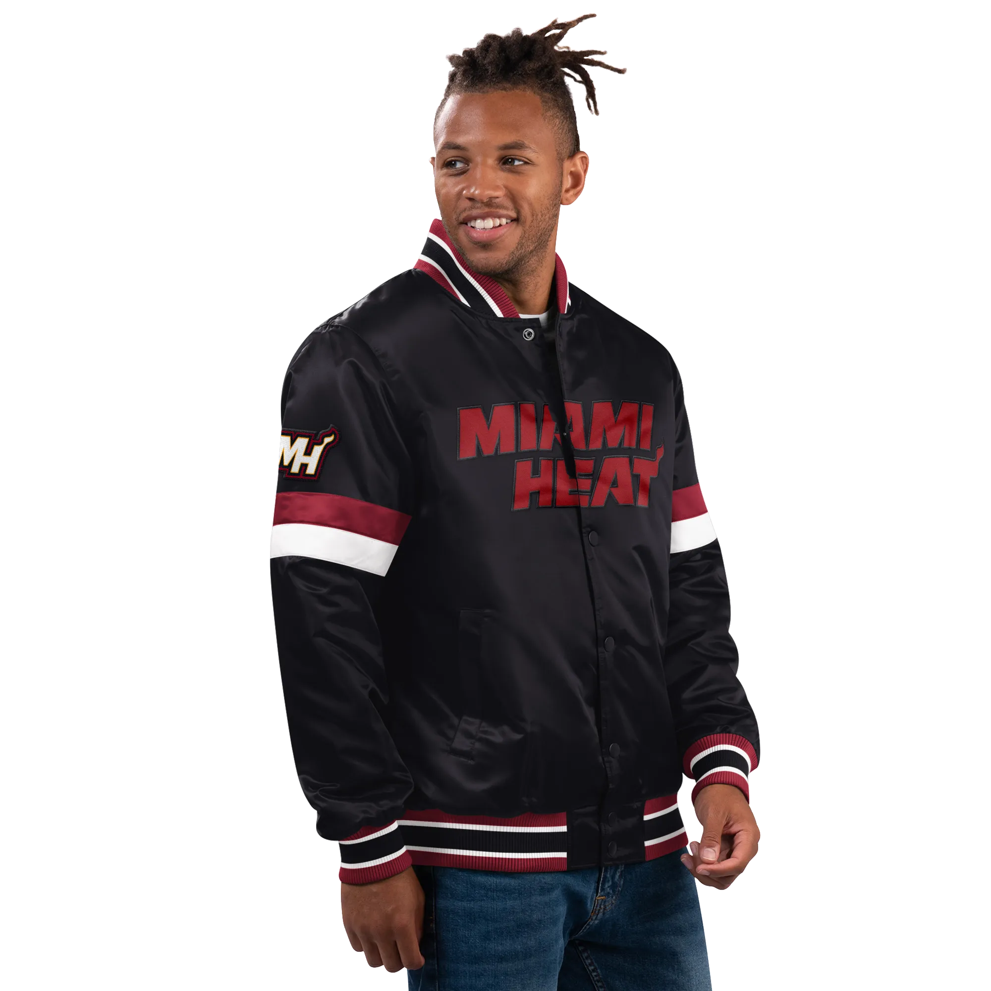 Starter Miami HEAT Varsity Home Game Jacket